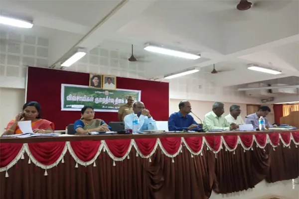 collector meeting with farmers 